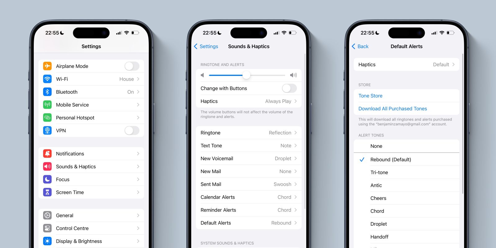 comment modifier le son de l'alarme sur iphone