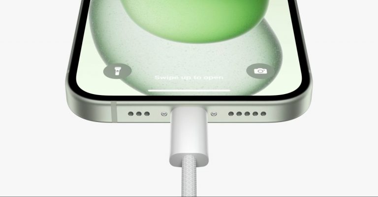L’iPhone 15 se charge lentement ?  Comment charger rapidement un iPhone avec USB-C