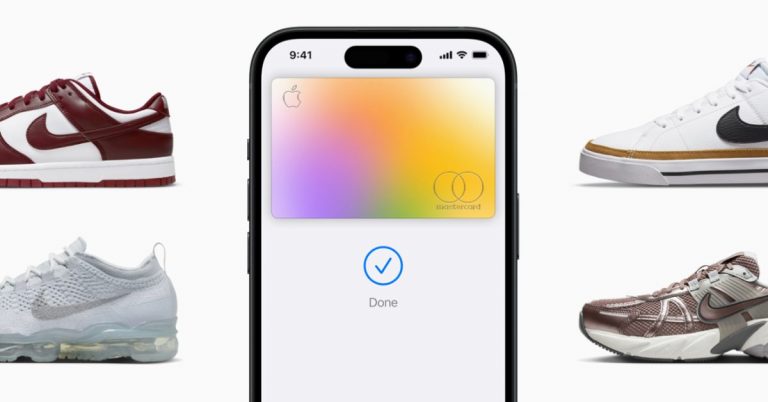 Apple Card s’associe à Nike pour une remise en argent de 10 %