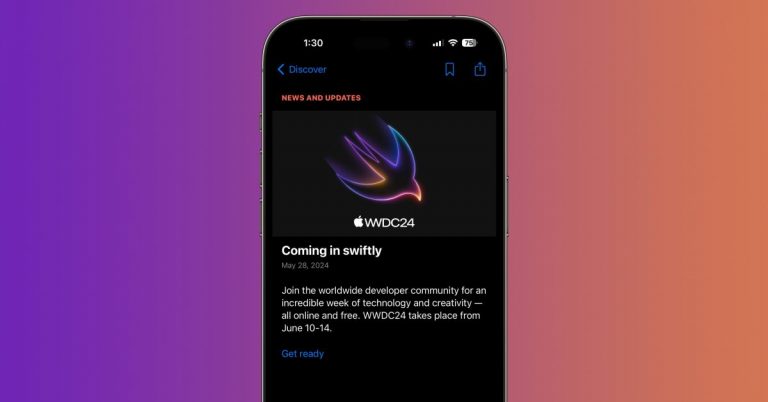 Apple Developer mis à jour avec de nouvelles fonctionnalités avant la WWDC 2024