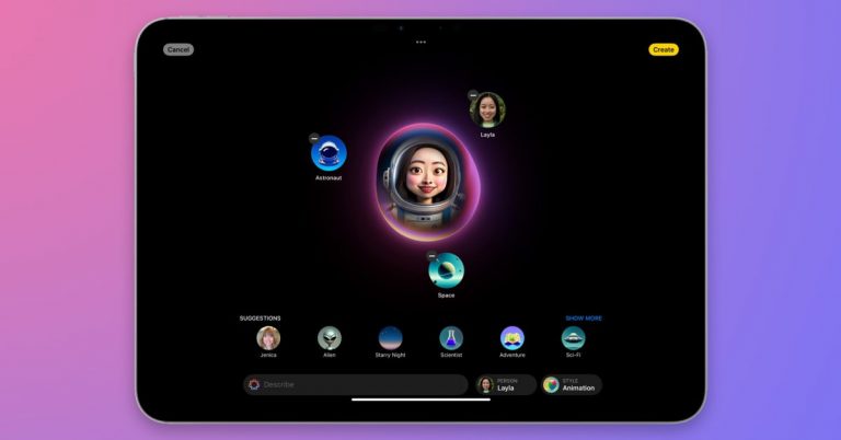iOS 18 Image Playground pour étiqueter les images générées par l’IA dans les métadonnées