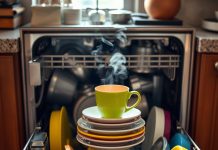 L’Astuce de la Tasse dans le Lave-Vaisselle : Économisez de l’Énergie Facilement ! Lave-Vaisselle