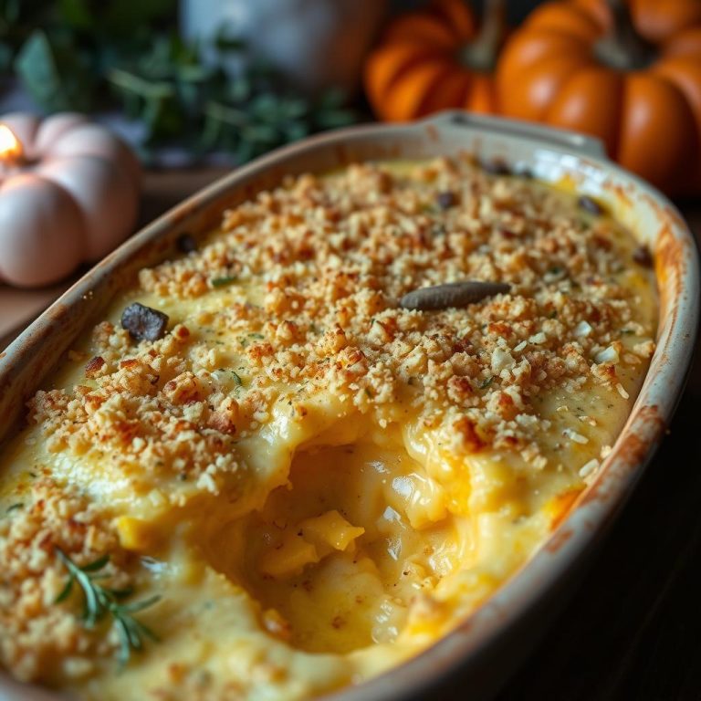Gratin de Potiron Onctueux : La Recette Facile qui Réchauffe Vos Soirées.