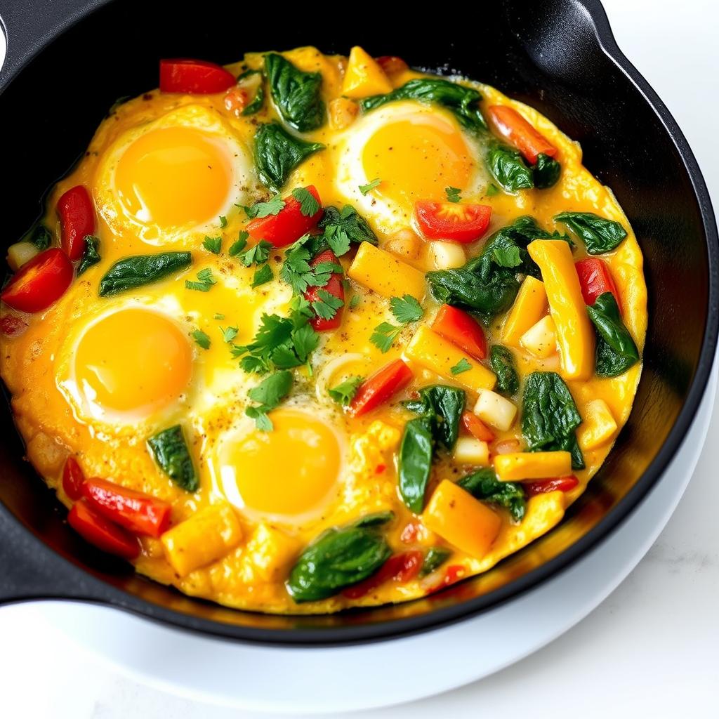 omelette aux légumes
