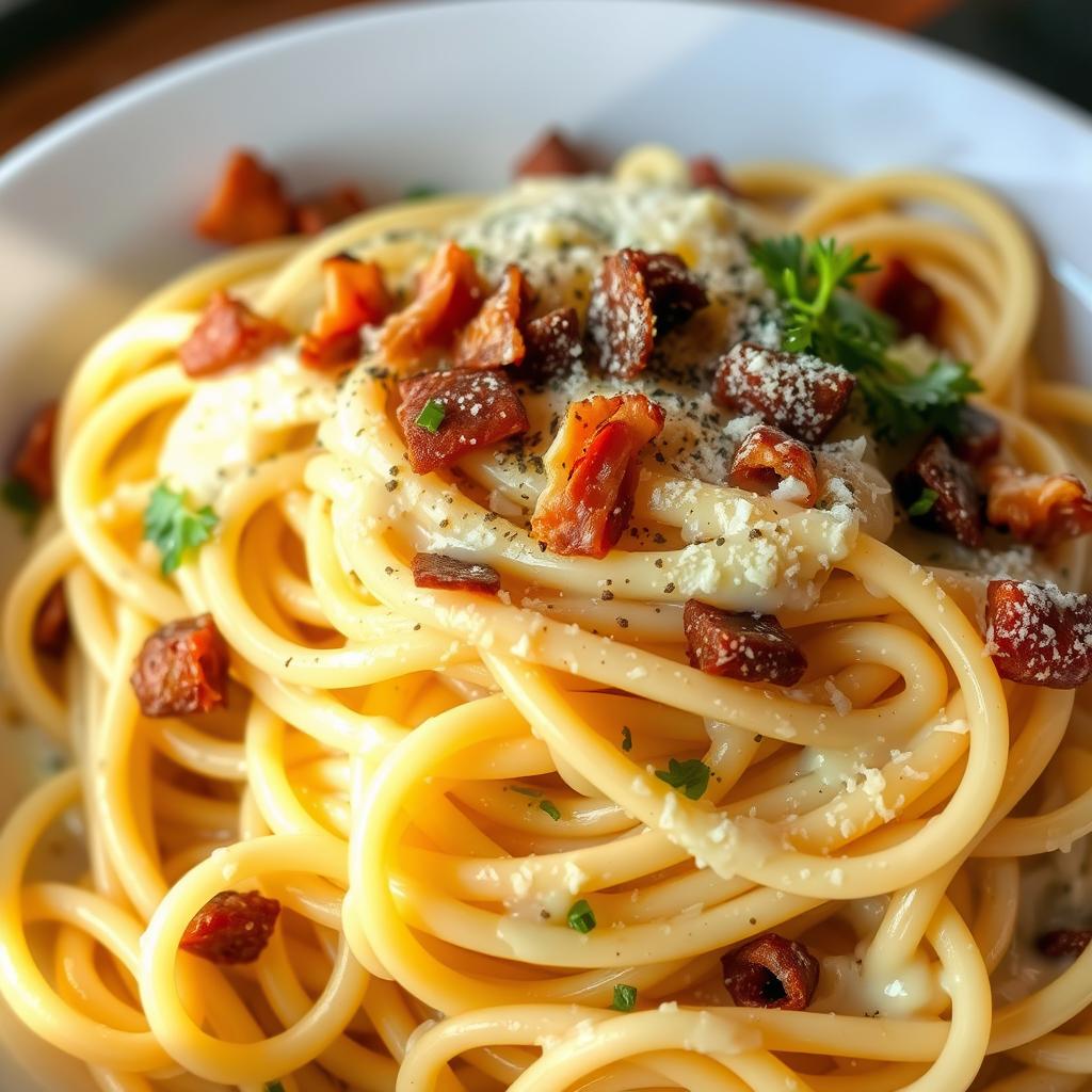 pâtes à la carbonara