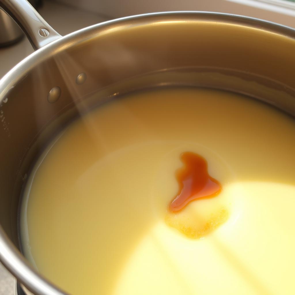 préparation crème onctueuse