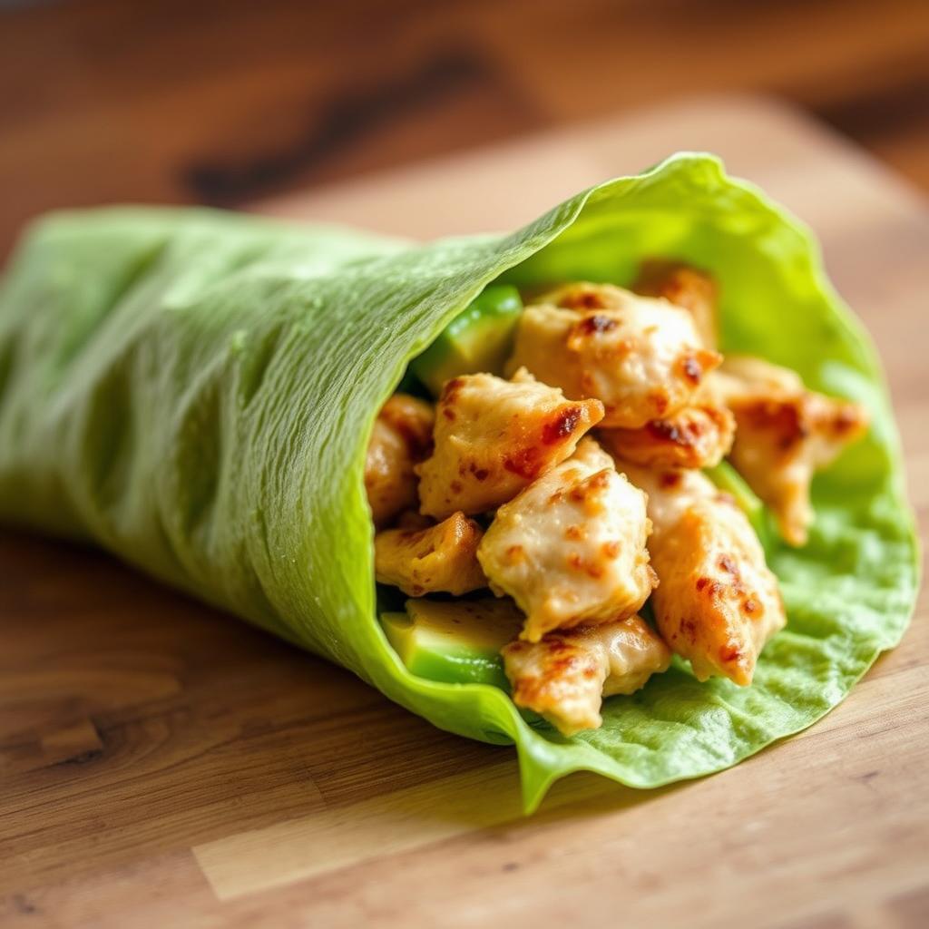 wrap poulet avocat