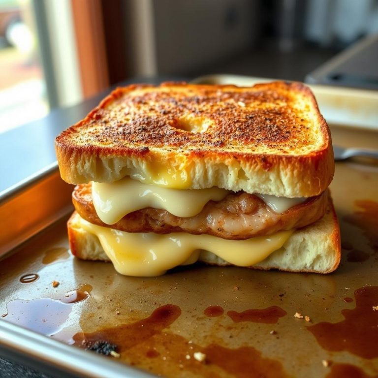 Croque-Monsieur au Four : L’Astuce Parfaite Pour un Dîner Rapide et Économique !