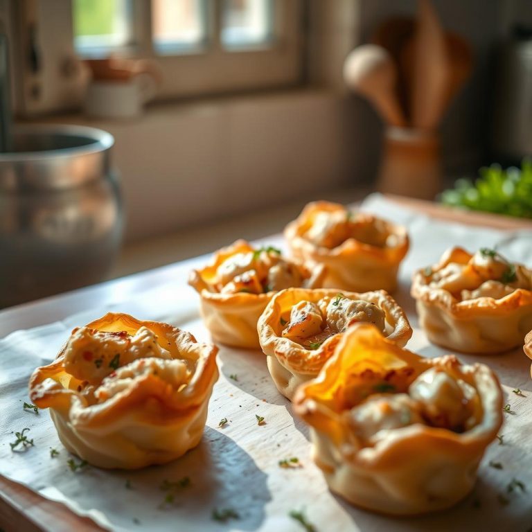 Recette Express : Feuiltés au Poulet Croquants et Savoureux !