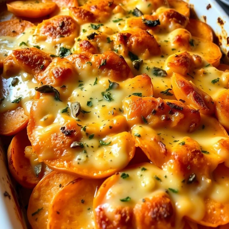 Gratin de patate douce facile et rapide : un plat réconfortant et sain à la fois !