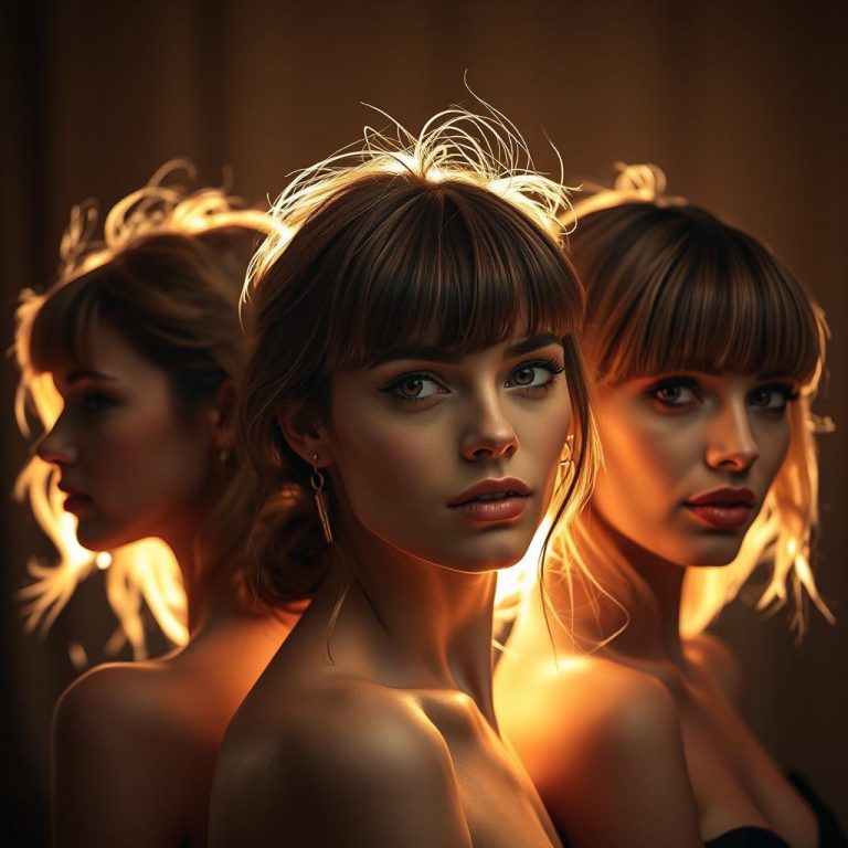 20 Idées de coiffures avec une frange : 10 styles tendance à adopter absolument !