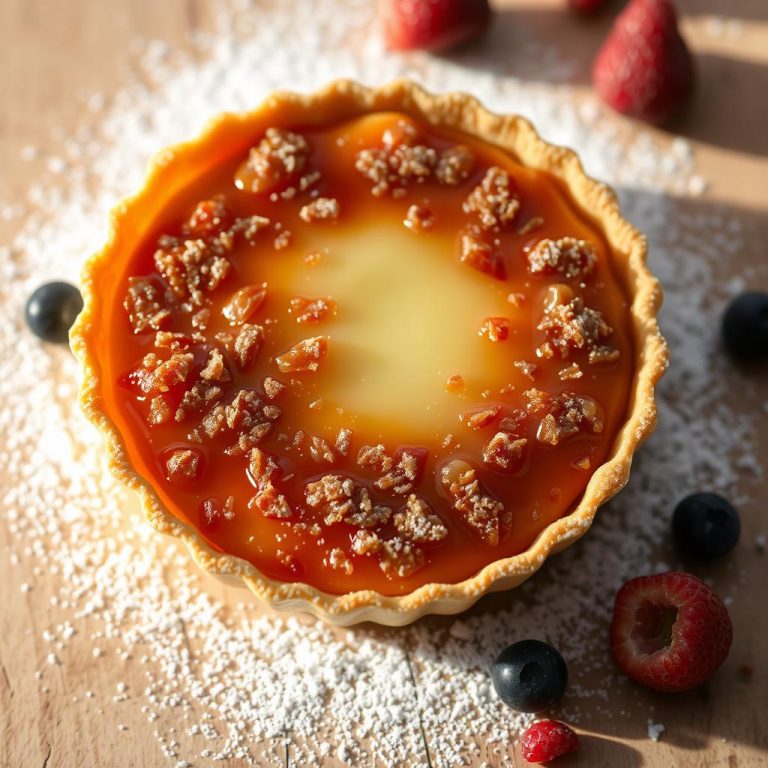 Tarte Façon Crème Brûlée