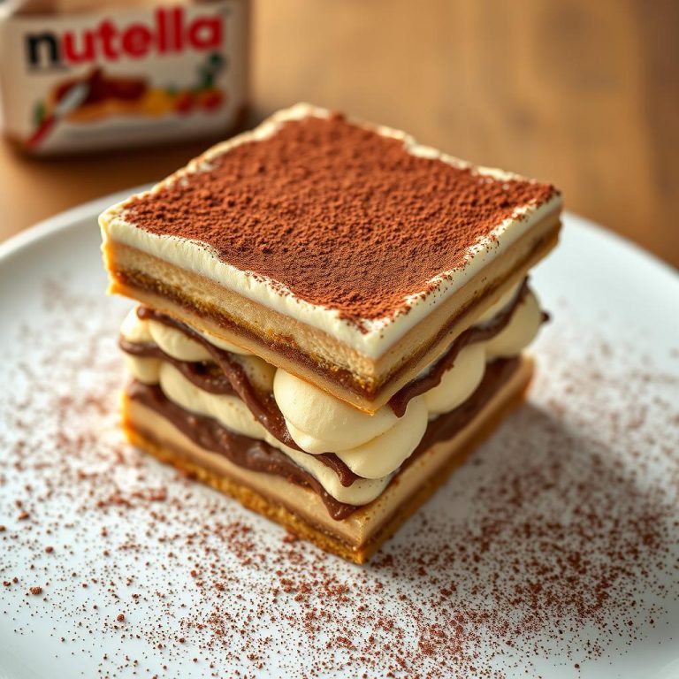 Tiramisu au Nutella et Mascarpone