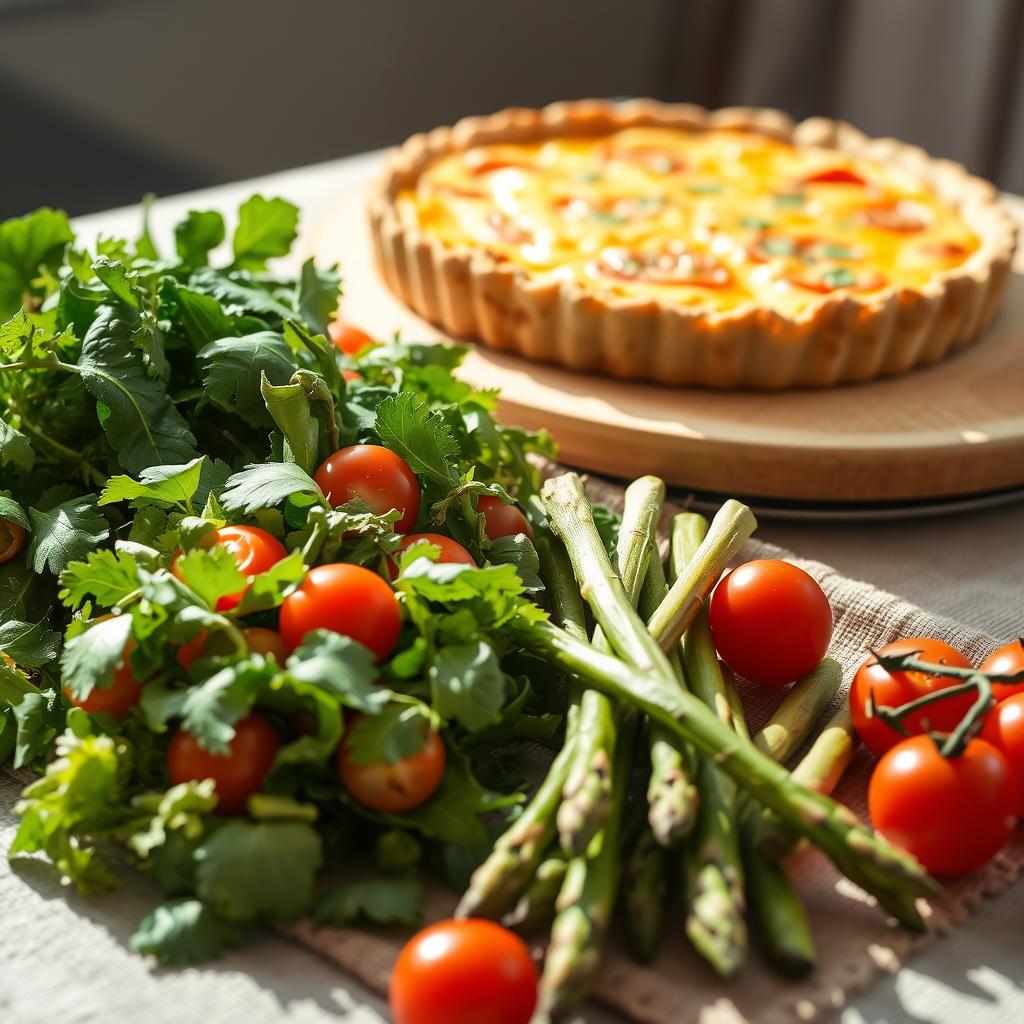 accompagnements quiche