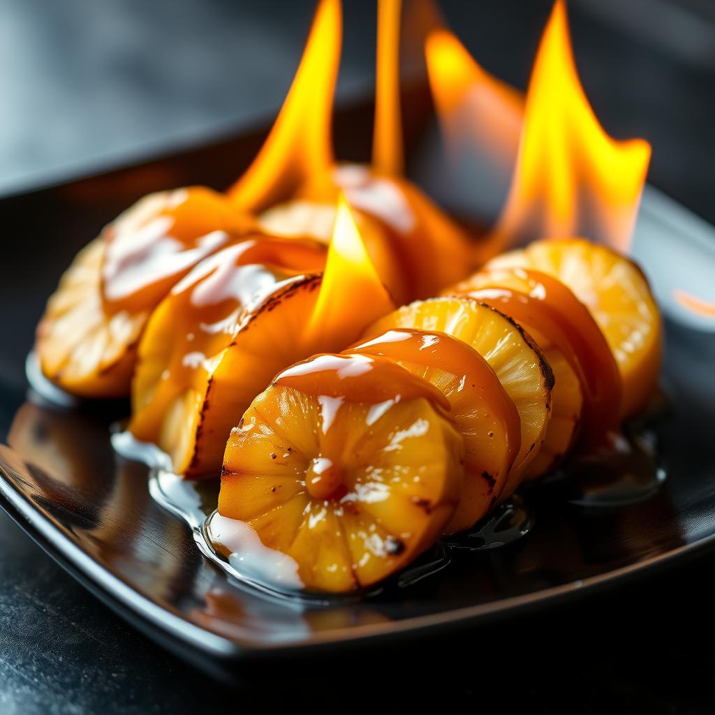 bananes flambées