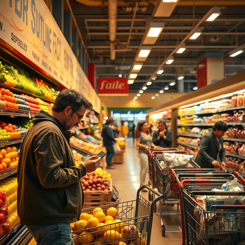 économies sur les courses