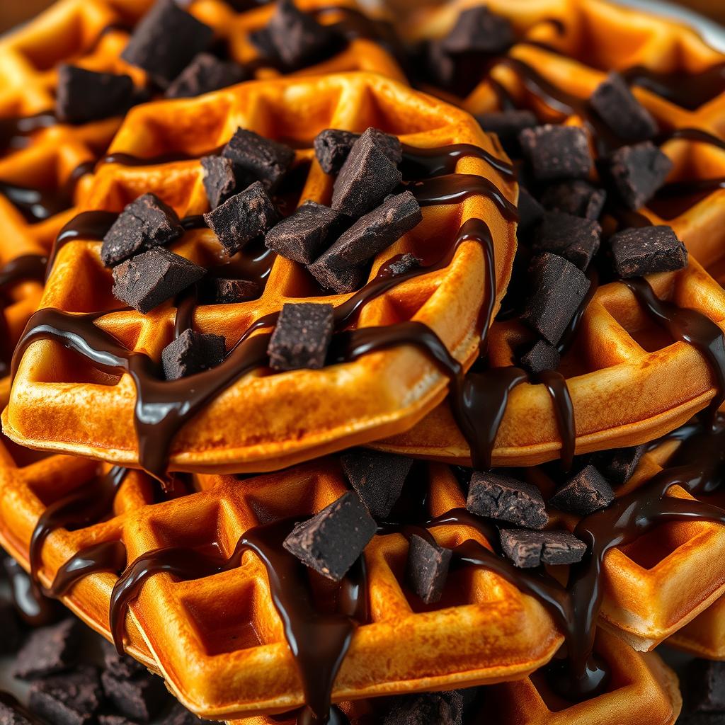 gaufres chocolat