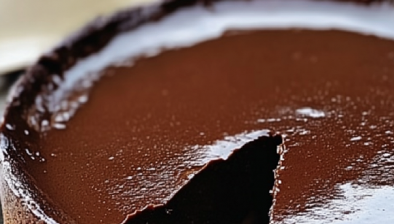 Flan Pâtissier au Chocolat Fondant
