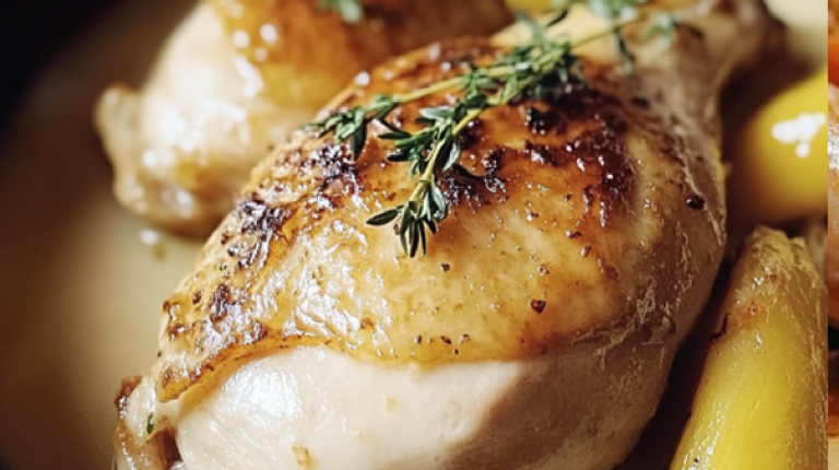 Poule au Pot Sauce Poulette