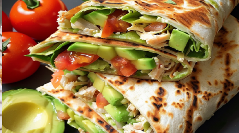 Wrap Thon, Tomate & Avocat