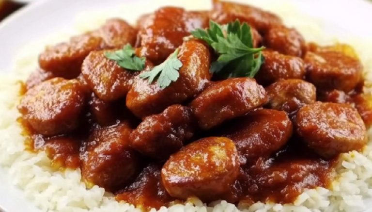 Rougail saucisses réunionnais