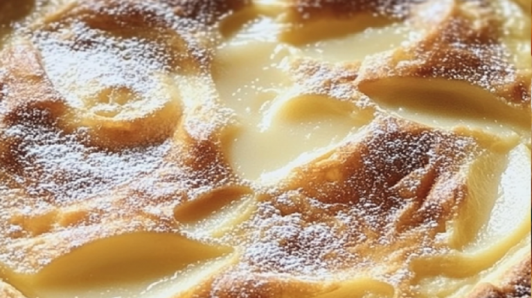 Clafoutis Moelleux aux Poires