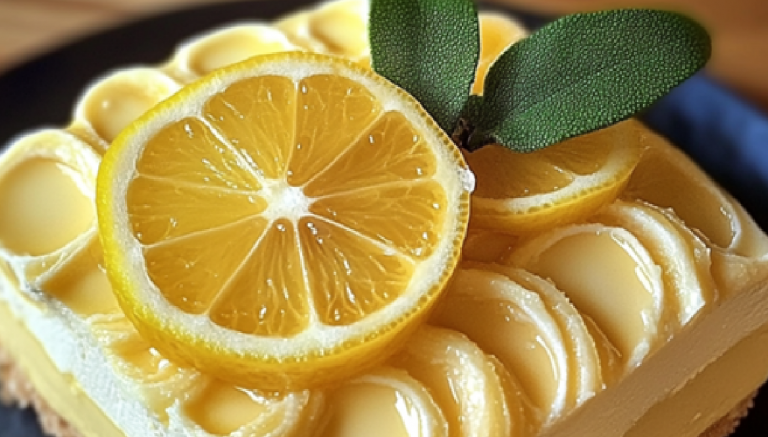 Fondant citron mascarpone