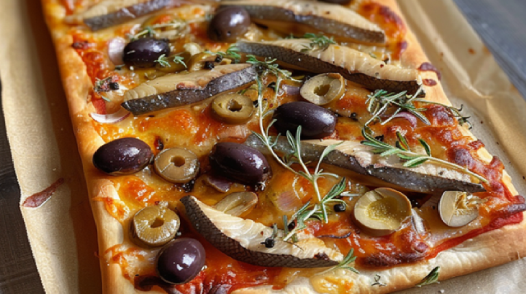 Pissaladière Recette Niçoise