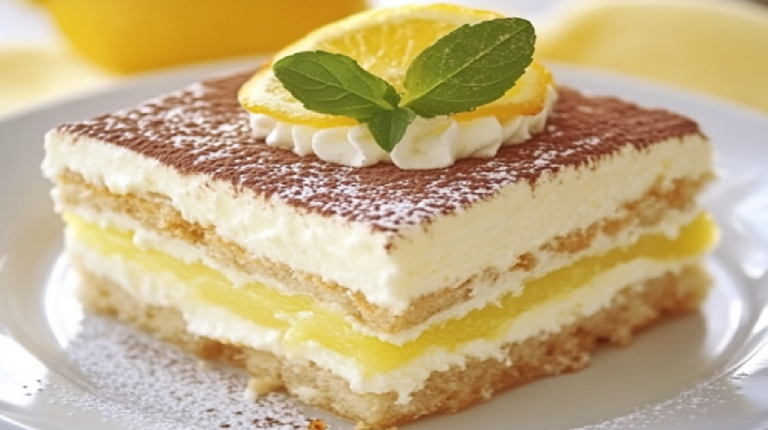 Tiramisu au Citron : La Recette Fraîche et Gourmande à Tester