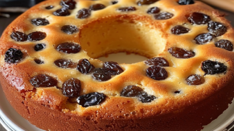 Gâteau aux raisins