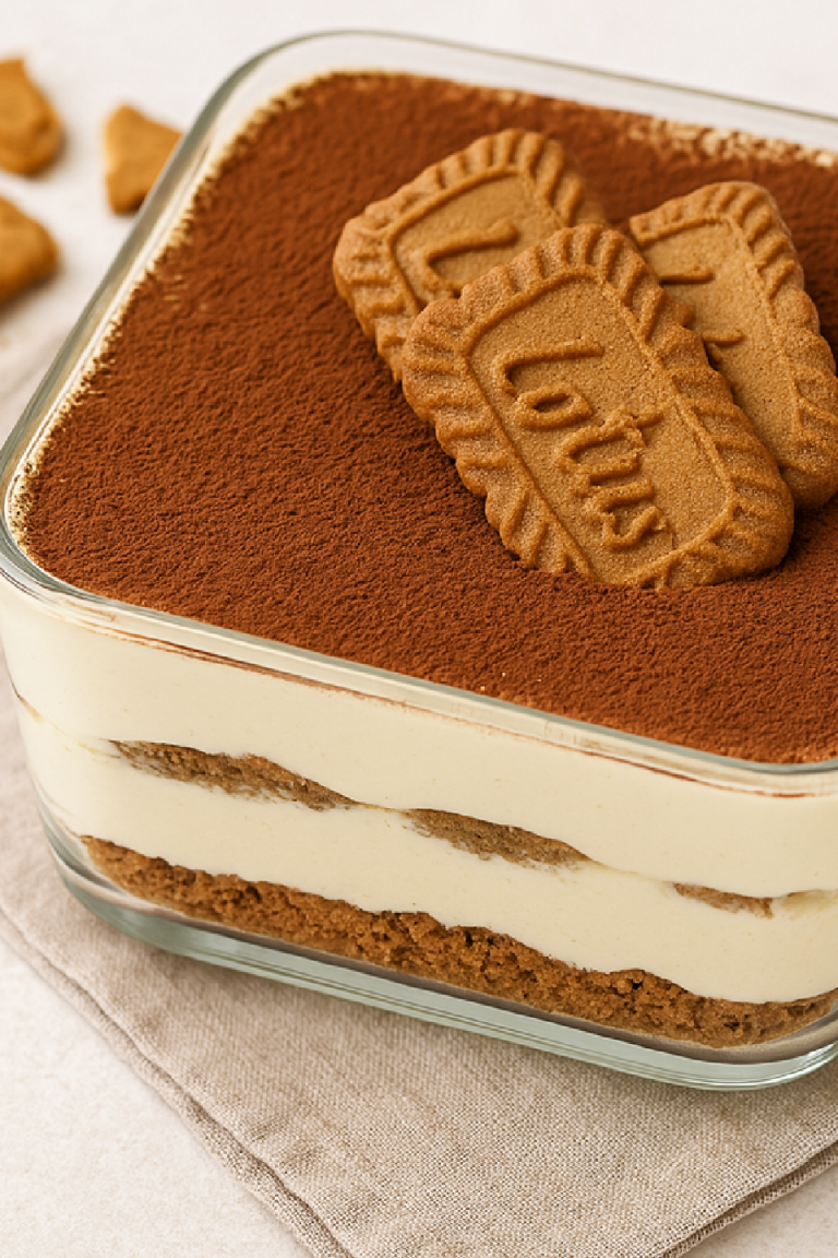 Recette de tiramisu aux spéculoos – Pur délice!