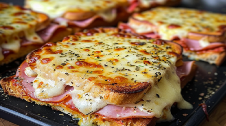 Croque Monsieur Façon Pizza