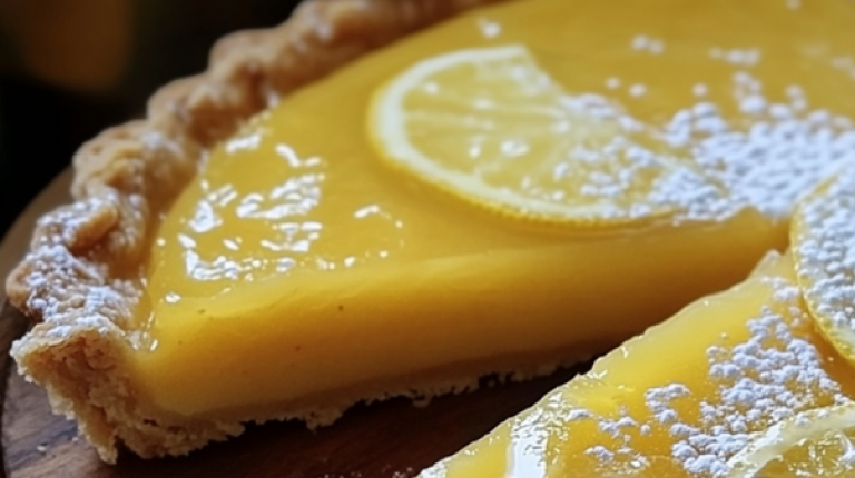 Tarte au citron maison