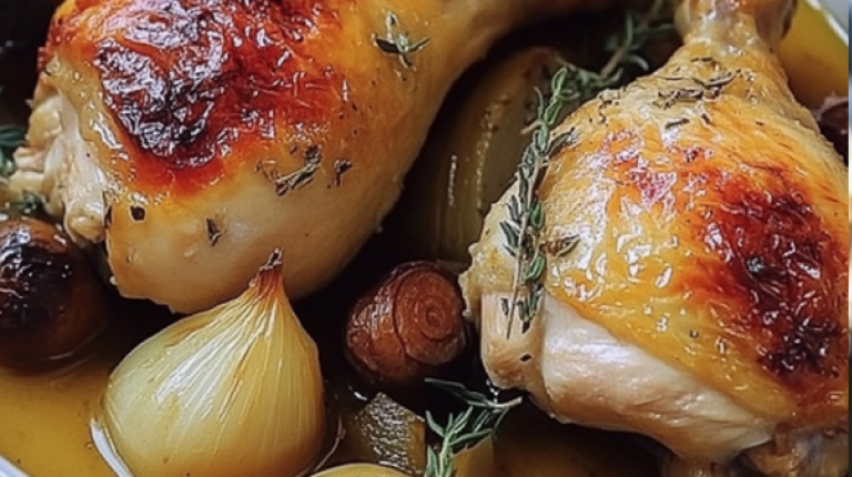 Cuisses de Poulet Rôties au Four