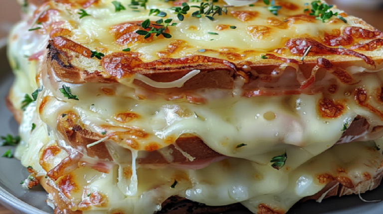 Croque Monsieur Montagnard : Goûtez la différence!