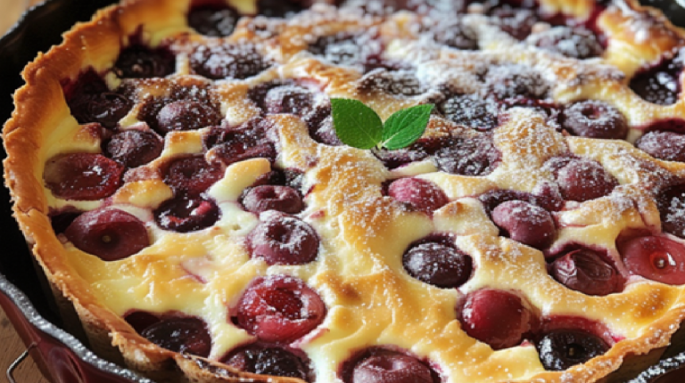 Clafoutis aux Cerises Recette Facile