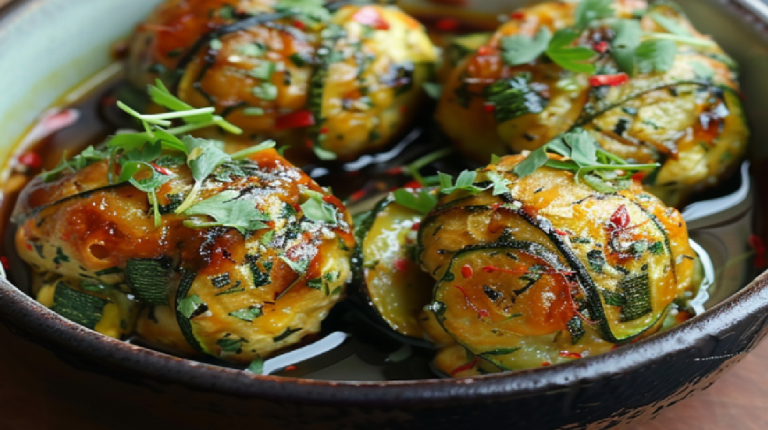 Boulettes de Courgettes au Four