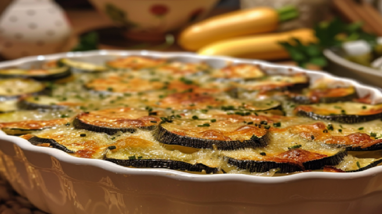 Gratin de courgettes de mamie
