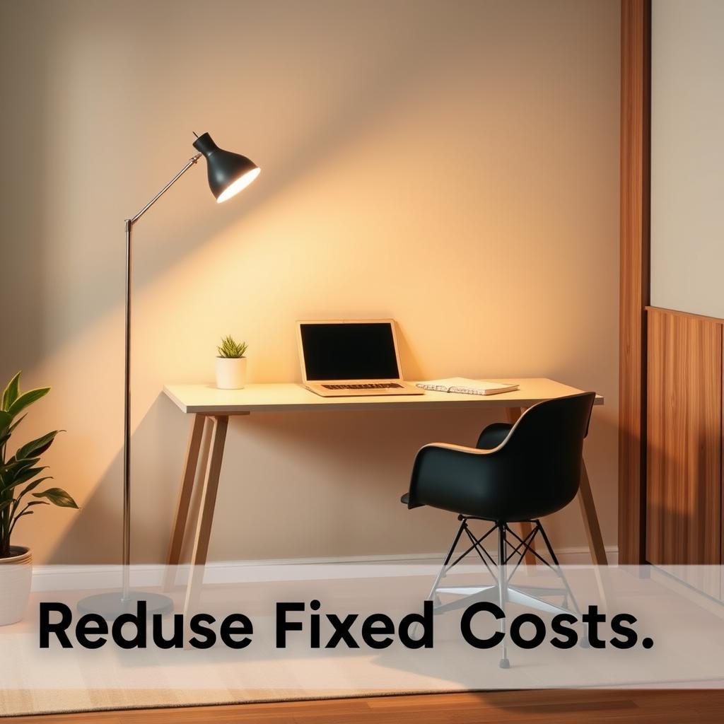 réduction des charges fixes