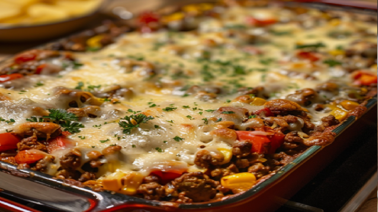 Casserole de Poivrons Farcis