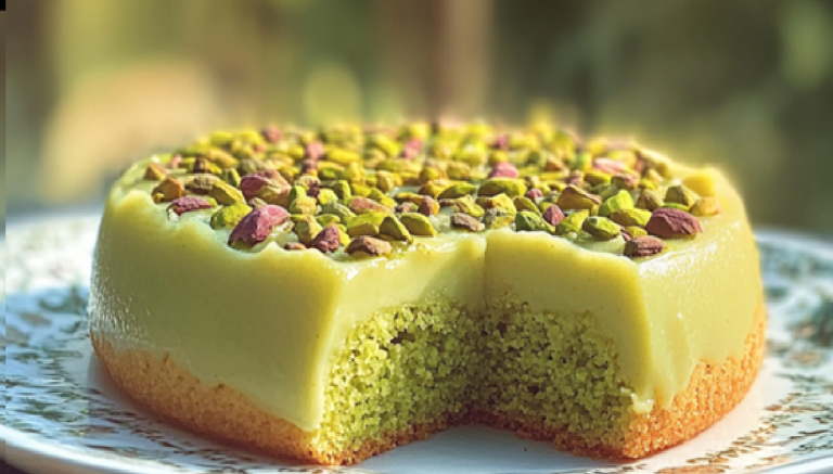 Fondant Pistache & Fleur d’Oranger