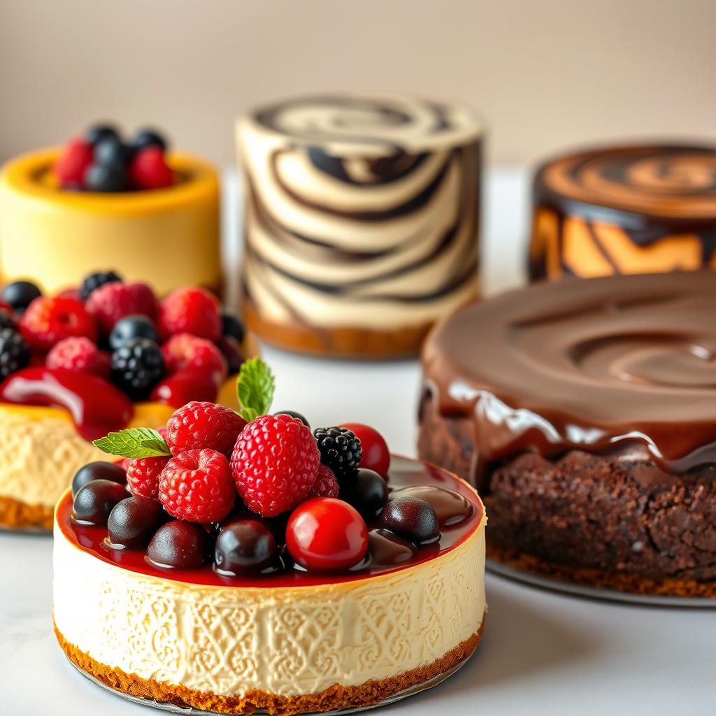 variantes cheesecake