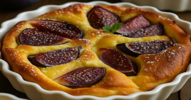 Petits Clafoutis aux Brugnons : Recette de Dessert Facile