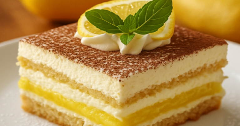 Recette de Tiramisu au Citron : Un Dessert Italien Révisé
