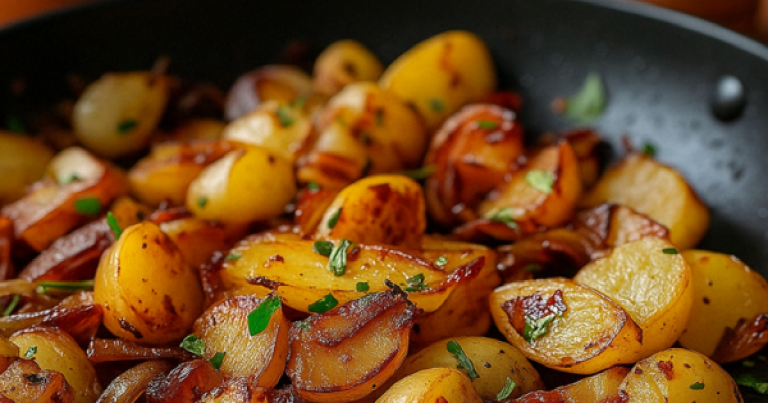 Pommes de Terre Sautées aux Oignons : Recette Traditionnelle