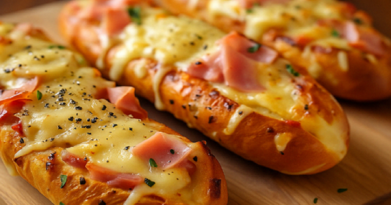 Découvrez nos Baguettes Farcies au Jambon et à la Mozzarella
