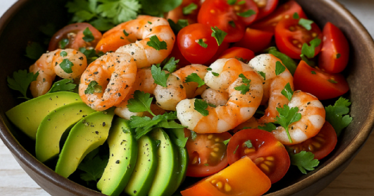 Salade d’Avocats aux Crevettes : Une Recette Simple et Savoureuse