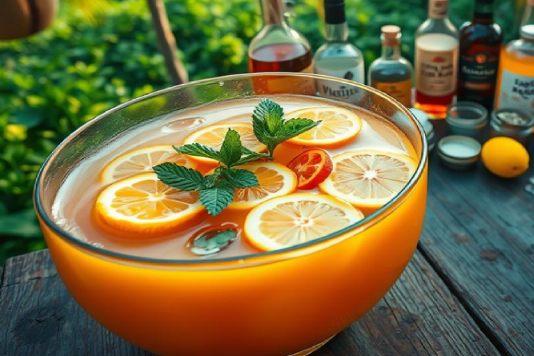 Recette Traditionnelle du Punch Antillais : Un Cocktail Festif Incontournable