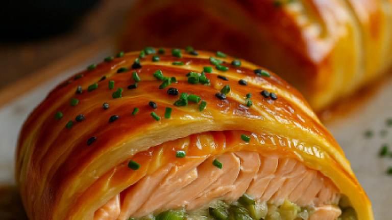 Feuilleté au saumon et aux poireaux, comment le préparer