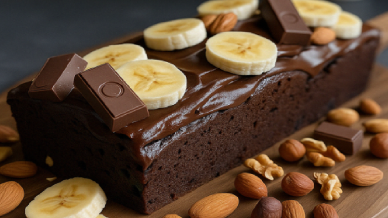 Cake Banane Chocolat : Recette Simple et Délicieuse